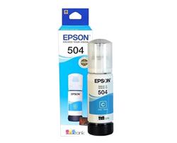 TINTA - EPSON - 504 CYAN 70 ML