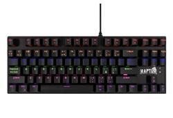 TECLADO - RAPTOR - FIRECLAW M87 MECANICO RETROILUMINADO SWITCH RED OUTEMU