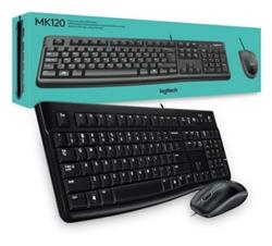 TECLADO - LOGITECH - MK 120 TECLADO + MOUSE