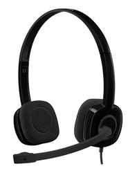 AURICULARES - LOGITECH - H151 BLACK 1 JACK