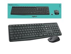 COMBO TECLADO + MOUSE - LOGITECH - MK 235 GRIS