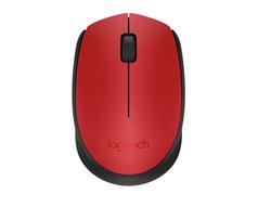 MOUSE - LOGITECH - M170 RED BLISTER