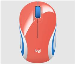 MOUSE - LOGITECH - M187 CORAL