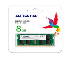 MEMORIA NOTEBOOK - ADATA - SODIMM DDR4 8 GB 2666 G19 RGN