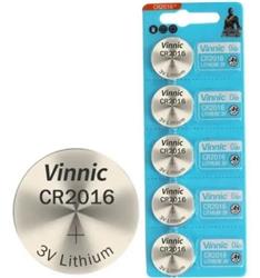 PILA - VINNIC - BOTON CR2016