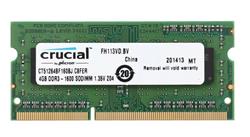 MEMORIA NOTEBOOK - CRUCIAL - 4 GB DDR3L 1600 MHZ