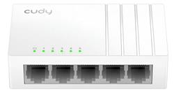 SWITCH - CUDY - GS105U - 5 PUERTOS - GIGABIT - USB C POWERED