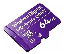 MEMORIA SD - WESTERN DIGITAL PURPLE 64 GB