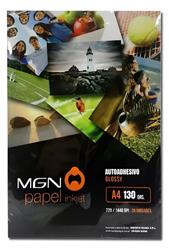 PAPEL - MGN - A4 - AUTOADHESIVO - 130 GR X 20 HOJAS