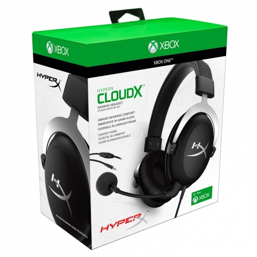 AURICULAR - HYPERX - CLOUD X CERTIFICADO PARA XBOX 