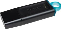 PEN DRIVE - KINGSTON - 64 GB EXODIA NEGRO