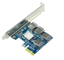 PLACA PCIE - NISUTA - PCIE A USB P/RISERS NS-PLUS34M