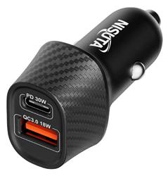 CONVERTIDOR - NISUTA - CONVERTIDOR DE VOLTAJE USB DOBLE AUTO 12/24V 48W