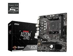 MOTHERBOARD - MSI - A520-A PRO SAM4 DDR4 (3ERA Y 5TA GEN)