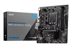 MOTHERBOARD - MSI - PRO H610M-S DDR4 1700 (12VA-13