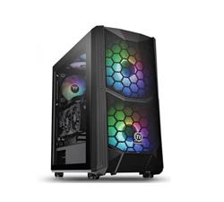 GABINETE - THERMALTAKE - VERSA COMMANDER C35 MID - TOWER TG ARGB FAN 2 BLACK