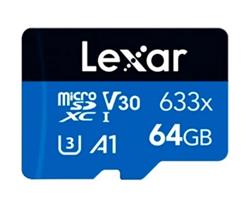 MEMORIA SD - LEXAR - 633X 64 GB UHS-I C10