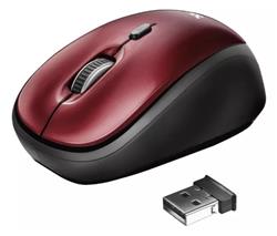 MOUSE - TRUST - YVI WIRELESS ECO RED