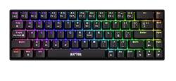 TECLADO - RAPTOR - FIRECLAW M68 WIRELESS MECANICO RETROILUMINADO RED OUTEMU