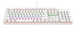 TECLADO - RAPTOR - FIRECLAW M104 MECANICO RETROILUMINADO SW RED OTEMU WHITE