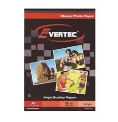 PAPEL - EVERTEC - PHOTO GLOSSY A4 130 GR X 100 H