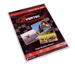 PAPEL - EVERTEC - FOTOGRAFICO 180 GRS RESMA POR 20 U