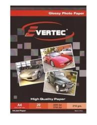 PAPEL - EVERTEC - FOTO 210GRS RESMA X 20 U