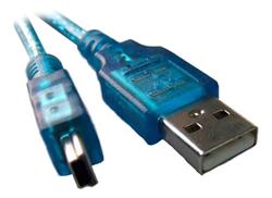 CABLE - NISUTA - USB 2.0 REAL A MINI USB 5 PINES 1.8M  NS-CAMIUSR