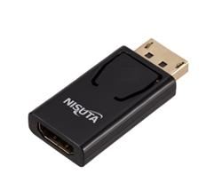 CONVERSOR - NISUTA - DISPLAY PORT A HDMI NS-DPHD1