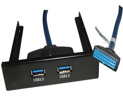 ADAPTADOR - NISUTA - SLOT FRONTAL USB 3.O
