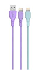 CABLE - OVANSU - USB 2.0 A IPHONE LIGHTING DE 1M OV-CAUSIP12